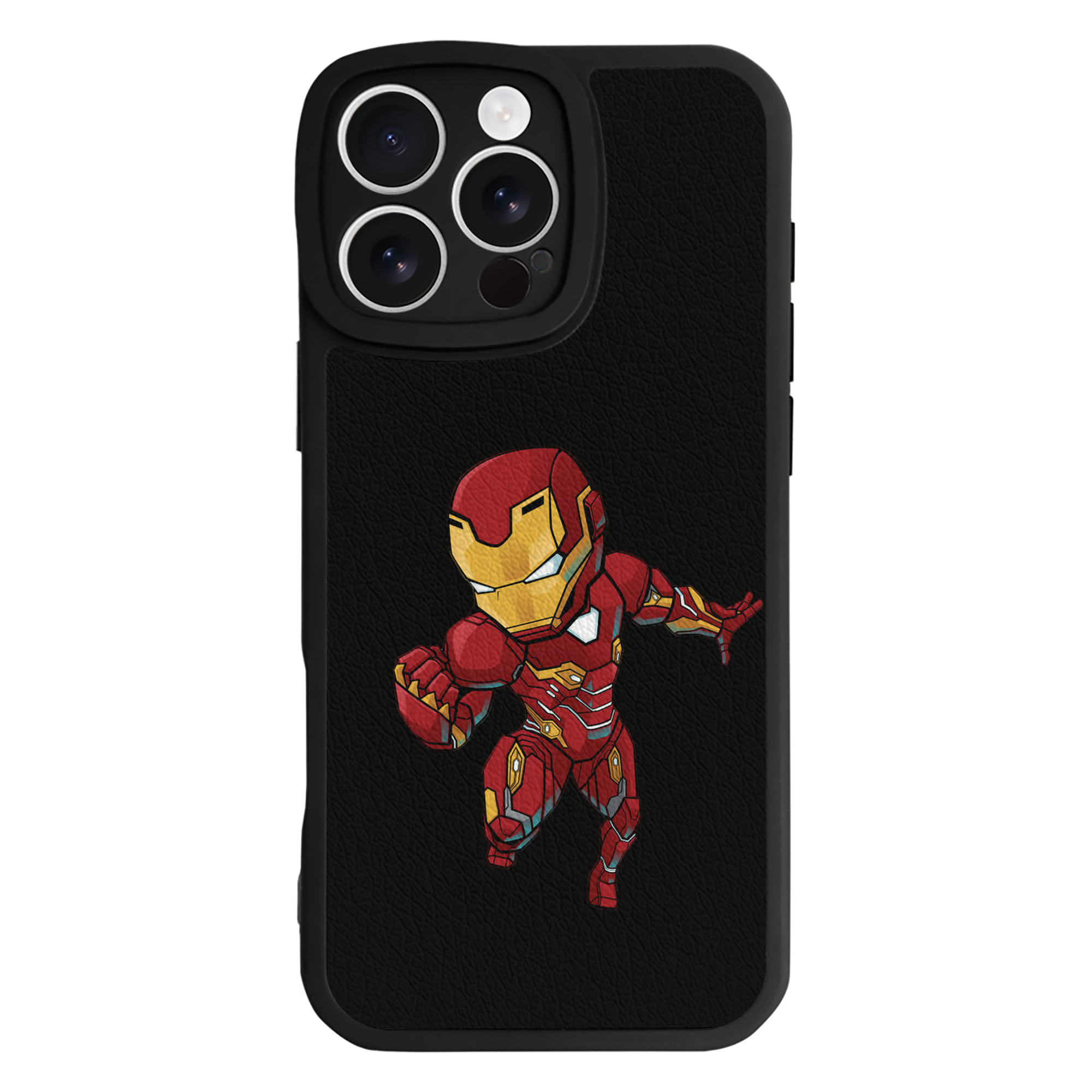 （画像用） アベンジャーズ The Avengers 【iPhone 16シリーズ対応】シリコンスマホケース（レザー調） 材質：シリコン